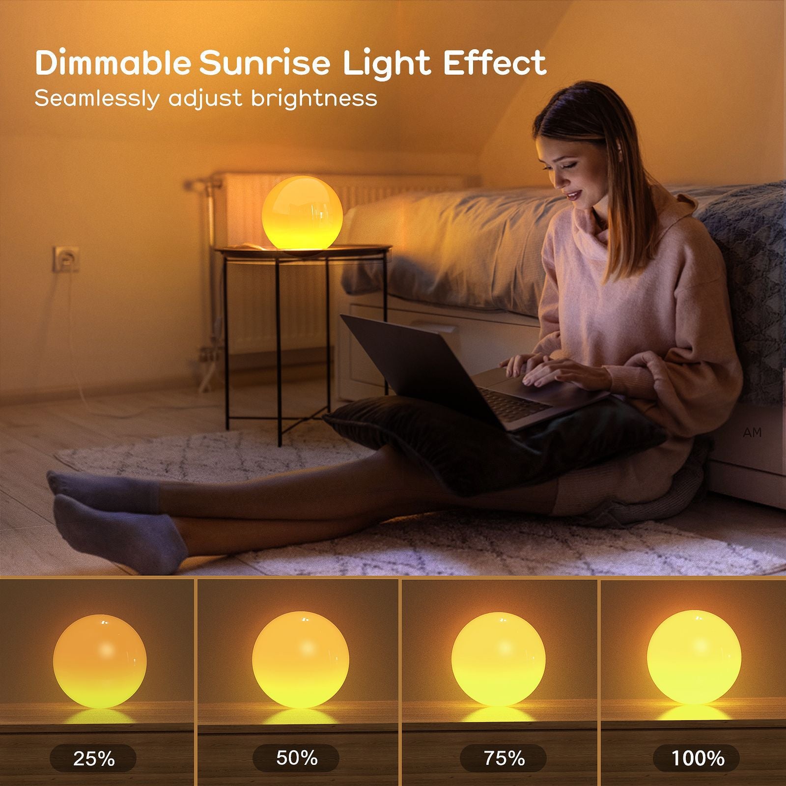 Indoor Colorful Atmosphere Table Lamp - Paneo